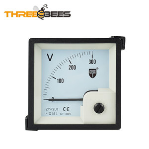Generador analógico medidor de tensión 0-300V 80mm de alto grado de alta precisión del voltímetro del ZY-72L8V - Product Image 3