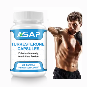 Capsules OEM naturelles Ajuga Turkestanica Supplément de qualité alimentaire Capsules d'extrait de turkesterone 500mg - Product Image 1