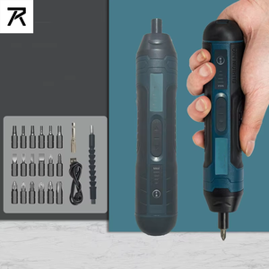Destornillador Eléctrico Multifunción Mini con Mango Recto y Torque Ajustable de 3.6V con Batería de Iones de Litio para Desmontaje y Atornillado - Product Image 1