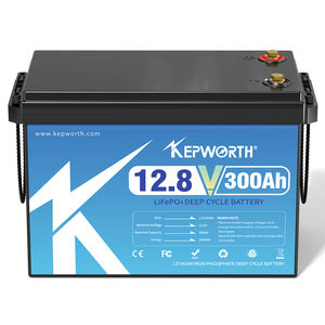 2025 produk baru Kepworth 12v 300ah Lifepo4 paket baterai 12.8V baterai Lithium Ion 4000 + kali baterai isi ulang siklus dalam - Product Image 2