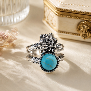 Anello Vintage Bohémien per Donne, Stile Retrò, Design Unico, Accessorio per Dito alla Moda - Product Image 6
