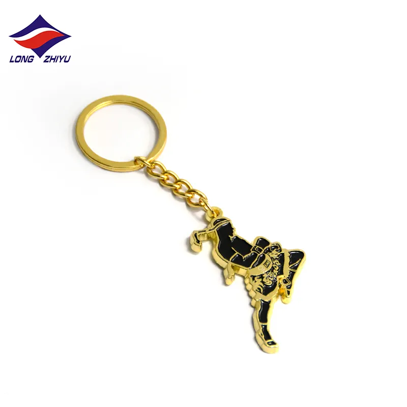 Longzhiyu 14 years manufacturer professional custom keychains metal enamel key chain for bag