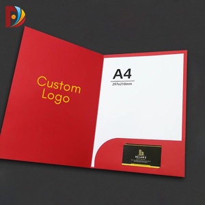 Cartella Portadocumenti <span class=keywords><strong>A3</strong></span>/A4 con Due Tasche, Logo Personalizzato Stampato, Rilegatura a Fogli Piegati, Stampa su Carta Patinata - Product Image 6