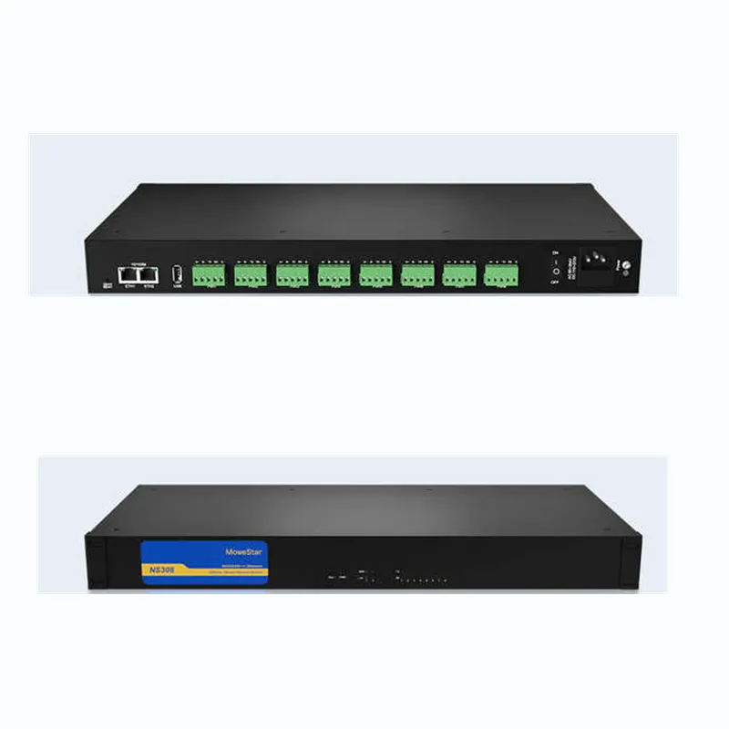 Producto de red de comunicación 8 puertos Serial Ethernet Server Rs232 422 485 Equipo de comunicación de red inalámbrica