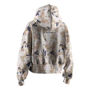 ชุดฮู้ดดี้ครอปแฟชั่นสำหรับผู้หญิง ระบายอากาศได้ดี น้ำหนักเบาแต่ให้ความอบอุ่น สไตล์ Y2K สำหรับใส่ลำลองในชีวิตประจำวัน - Product Image 2