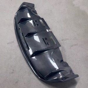 Sợi Carbon khuếch tán phía sau cho Audi R8 GT R8 V8 V10 Coupe 2-cửa 10-15 phía sau Bumper Lip khuếch tán thấp Spoiler xe BodyKit - Product Image 3