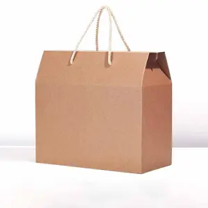 Manufacturer Brown Corrugated Board Hanging Paper Packaging Boxes Universal Size for Candle packaging