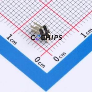 HC-PZ127-7.2L-2x2PS Pin Header SMD,P=1.27mm Connector ( Pin Structure: 2x2P )( Pitch: 1.27mm )( Row Spacing: 1.27mm ) - Product Image 2