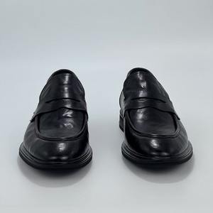 Chaussures de conduite tendance pour hommes 2025, chaussures en cuir souple à enfiler, semelle souple, chaussures en cuir décontractées pour affaires - Product Image 3