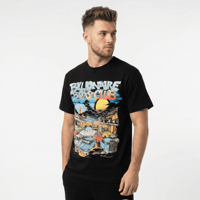 T-shirt graphique surdimensionné pour homme Billionaire Boys Club, style rétro vintage streetwear
