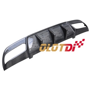 ลิ้นกันชนหลังคาร์บอนไฟเบอร์ใหม่ ดิฟฟิวเซอร์ สปอยเลอร์ ชุดแต่งรถยนต์ สำหรับ Mercedes Benz C Class W205 4 ประตู - Product Image 4