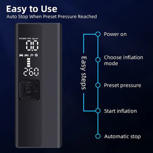 Nouveau Portable Électrique Numérique 150PSI <span class=keywords><strong>V</strong></span>élo <span class=keywords><strong>Gonfleur</strong></span> De Pneu Électrique Pompe À Air <span class=keywords><strong>12</strong></span> <span class=keywords><strong>V</strong></span> Pour <span class=keywords><strong>V</strong></span>élos <span class=keywords><strong>V</strong></span>élo - Product Image 4