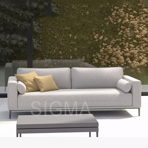Modern Assembly Outdoor Furniture Sets Waterproof Couch Fabric Sofa Set Outdoor