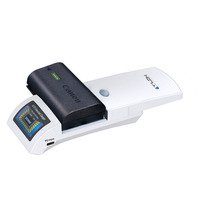 Producto en Oferta, Cargador de Batería Universal para Cámara 2026 con Indicador Luminoso, Ranura y Pin Ajustable para Baterías de Iones de Litio y AA