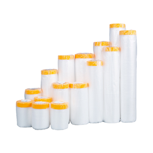 Film de masquage antistatique en plastique pré-adhésif de 270 cm, souple, résistant à l'humidité, pour la peinture et l'utilisation comme parapluie – Offre Spéciale - Product Image 3