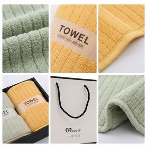 Promotional Elegant Towel <b>Gift</b> Set with <b>Gift</b> <b>Bag</b> High Absorbency Durable Embroidered Towel Set for Wedding <b>Gift</b> Event Giveaways - Product Image 3