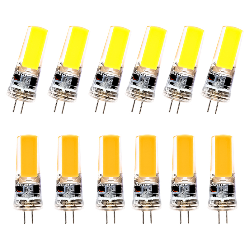 High Lumen Flux 12V 5W G4 LED Lamp COB Chip Ceramic Body High CRI 90 40000 Hours Lifespan Residential Use AC Powered Corn Lights