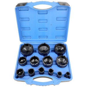 13 cái trục chính <span class=keywords><strong>Nuts</strong></span> ổ cắm Kit Bóng khớp trục locknut loại bỏ cài đặt Khóa Hub ổ cắm cho km rãnh <span class=keywords><strong>Nuts</strong></span> ổ cắm - Product Image 1