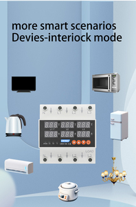 AVP-63A 380VAC เครื่องป้องกันไฟกระชากสามเฟสสำหรับใช้ในบ้าน พร้อมหน้าจอดิจิตอลและประสิ<span class=keywords><strong>ท</strong></span>ธิภาพ 99% - Product Image 5