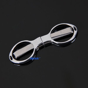 Tijeras plegables de acero inoxidable con forma de ocho para pesca, uso en exteriores, herramienta de corte portátil y duradera - Product Image 4