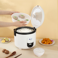 Olla Arrocera Eléctrica Inteligente de 1.8L con Vaso Medidor, Revestimiento Antiadherente, Multifunción, Venta Directa al por Mayor