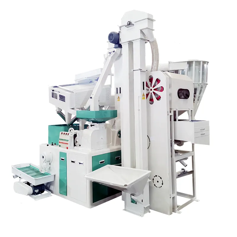 New Type Grain Processing Plant Frequency Pressure Fully Automatic Rice Mill Machine