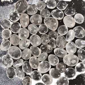 Pierres de guérison naturelles en cristal, gravier de quartz clair poli, pour artisanat DIY - Product Image 3