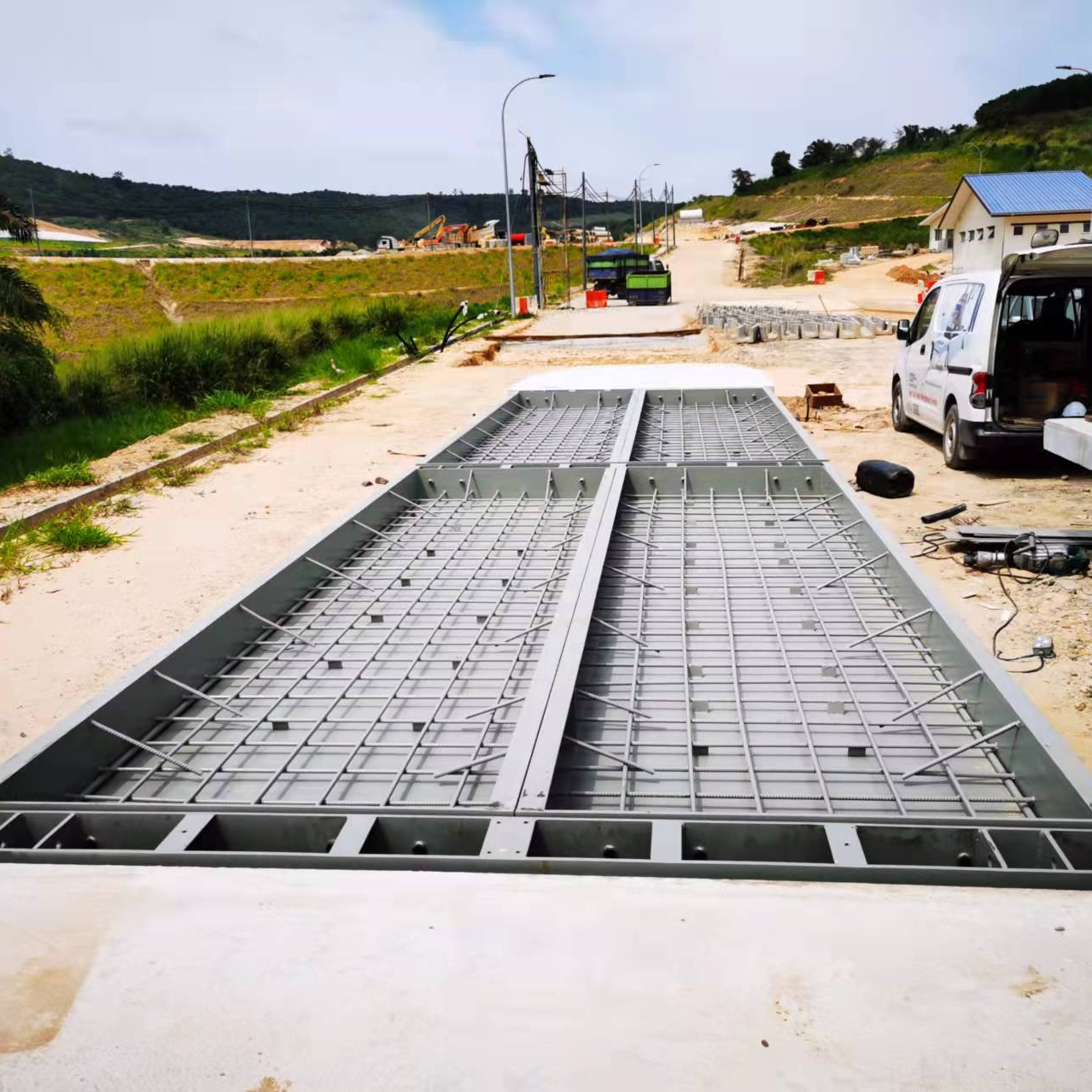 Весы для бетона, грузоподъемность 60 тонн, 3*18 м