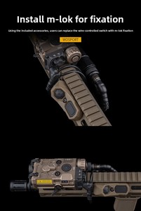 Le commutateur de commande de ligne WOSPORT AXON Pro est à double fil équipé d'un rail pour la fixation de trois types de prises - Product Image 6