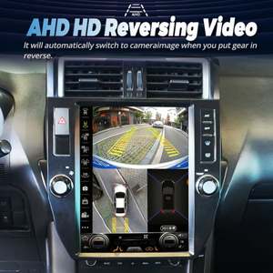 Autoradio Android 13 avec écran de style Tesla, 256 Go de ROM, pour Toyota Prado 150 2014 2015 LC150, lecteur multimédia vidéo, GPS, Navi, Carplay - Product Image 4