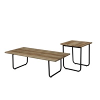 Table basse industrielle à emboîtement