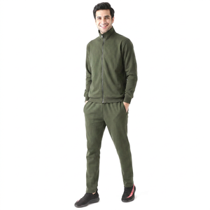 Conjunto Deportivo de Invierno Unisex de Talla Grande, con Logotipo Personalizado, Informal, Transpirable, de Algodón, con Capucha de Forro Polar con Estampado Animal, Venta al Por Mayor - Product Image 1