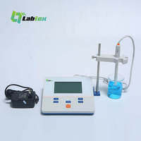 PH-mètre de paillasse LABTEX LCD série 100B avec plage de pH de 0.00 à 14.00 pH-mètre de laboratoire 2 points numérique