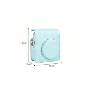 Étui <span class=keywords><strong>pour</strong></span> appareil photo compact élégant et raffiné en similicuir Lerp&Elegant, fermeture à pression, Fujifilm <span class=keywords><strong>Instax</strong></span> <span class=keywords><strong>Mini</strong></span> 13, cadeau de luxe <span class=keywords><strong>pour</strong></span> filles - Product Image 3