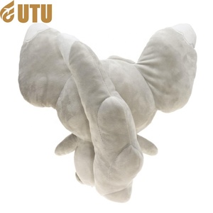 Chirami màu đen và trắng bọt sóc thú nhồi bông búp bê mềm Gấu trúc sang trọng Đồ chơi với logo thêu PP đầy quà tặng-f - Product Image 3
