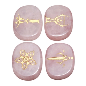 Palmera de Hadas de Precio Económico de Fábrica DIY - Palabras Inspiradoras Grabadas en Piedras, Piedra Reiki - Product Image 3
