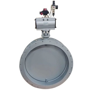 ODM OEM Double Flange DN600 Exhaust Gas Treatment Water and Material Is SS304 Pneumatic Ventilation - Product Image 1