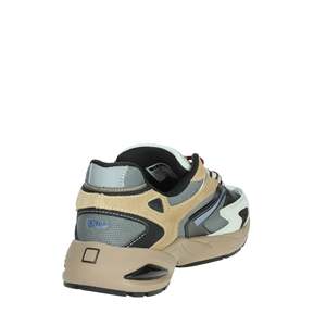 D.A.T.E. Zapatillas Uomo M391-SN-CL-GY Grigio Canvas, Zapatos Modernos - Product Image 3