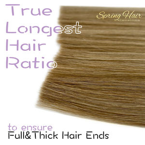 Balayage Biondo Dimensionale # T16AP16A/60A Extension Capelli Multicolore Invisibili Genius Wefts 18 Pollici 20 Pollici 22 Pollici 50g Trama RTS - Product Image 4