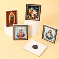 Recuerdo Turístico Religioso con Tema de Jesús, Material de Resina/Poliuretano/PP, Diseño Moderno, Duradero, Irregular, Mediano, Apto para Aniversarios