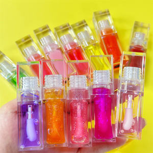 Etiqueta privada Aceite <span class=keywords><strong>de</strong></span> labios nutritivo brillante Hidratante Exfoliante Azúcar Brillo <span class=keywords><strong>de</strong></span> labios bálsamo labial vegano que cambia <span class=keywords><strong>de</strong></span> color - Product Image 2