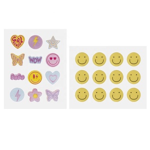 Không thấm nước vui cho mặt cười Hydrocolloid mụn mụn các bản vá lỗi màu mụn vá cho điều trị mụn trứng cá - Product Image 2