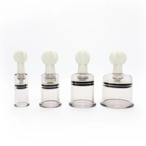 Outil de massage thérapeutique tasses à ventouses, BDSM plastique mamelon retenue Bondage fétiche ventouse - Product Image 2