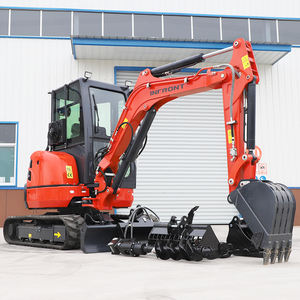 Excavadora de 3,5 t Euro 5 Excavadora hidráulica Excavadoras al por mayor Mini excavadora de 3,5 toneladas con pulgar - Product Image 1