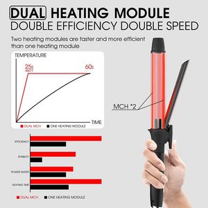 <span class=keywords><strong>Rizador</strong></span> de pelo de cerámica de 1 pulgada, <span class=keywords><strong>rizador</strong></span> de pelo con calefacción MCH, <span class=keywords><strong>rizador</strong></span> de pelo profesional de titanio de alta calidad - Product Image 3