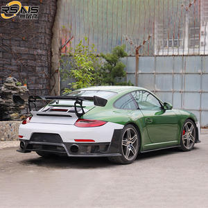 Adatto per parti del corpo di alta qualità di <span class=keywords><strong>Porsche</strong></span> <span class=keywords><strong>911</strong></span> 997 Spoiler posteriore modello GT2RS aggiornato con Spoiler posteriore in fibra di carbonio - Product Image 6