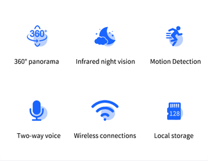 Moniteur de maison hd pour bébé, mini <span class=keywords><strong>caméra</strong></span> wifi pour animaux de compagnie, vision nocturne, réseau de sécurité cctv, <span class=keywords><strong>caméra</strong></span> hd avec détection de mouvement, nouvel arrivage - Product Image 5