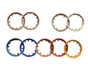 <span class=keywords><strong>Couleur</strong></span> métallisée GA2100 CASiOak anneaux intérieurs et marqueur 2 en 1 set ins hot designs mod kits watch parts diy yellow and back - Product Image 5