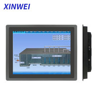 Panel PC Industrial Android de 21.5 Pulgadas al por Mayor, J1900/J6412, Marco Abierto de Aleación de Aluminio de 15 Pulgadas, Computadora de Pared, Pantalla Capacitiva de 10 Puntos