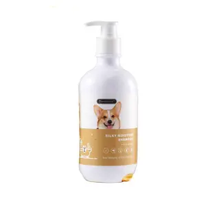BONNE DOUCHE Marque privée Essence d'herbes biologiques Shampooing lisse et antistatique pour chiens sans dommage pour les soins des animaux de compagnie